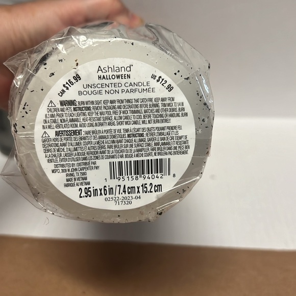 Set of 3 Halloween candles - Picture 8 of 10